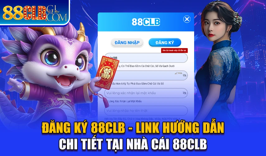 Đăng ký 88CLB - Link hướng dẫn chi tiết tại nhà cái 88CLB