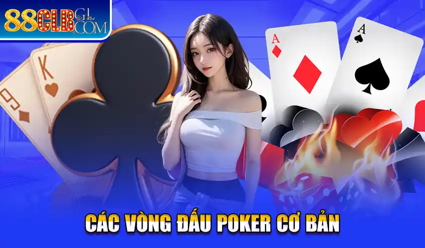 Các vòng đấu Poker cơ bản