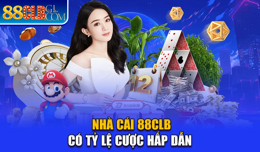 Nhà cái 88CLB có tỷ lệ cược hấp dẫn